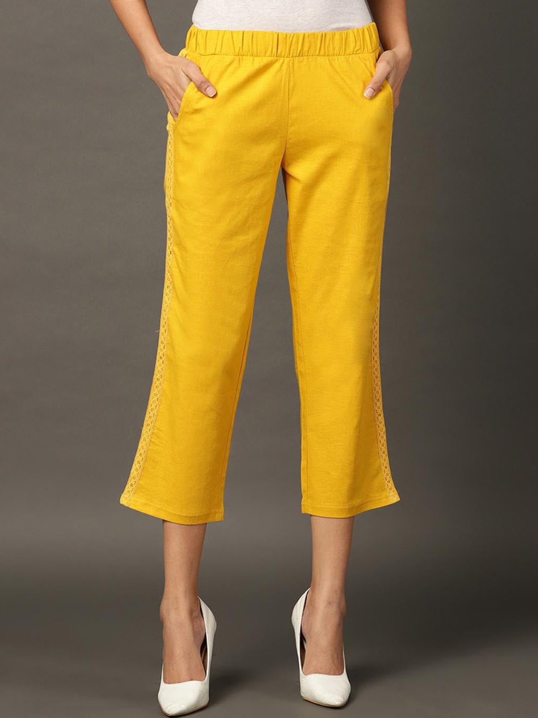 

Lakshita Women Yellow Capris