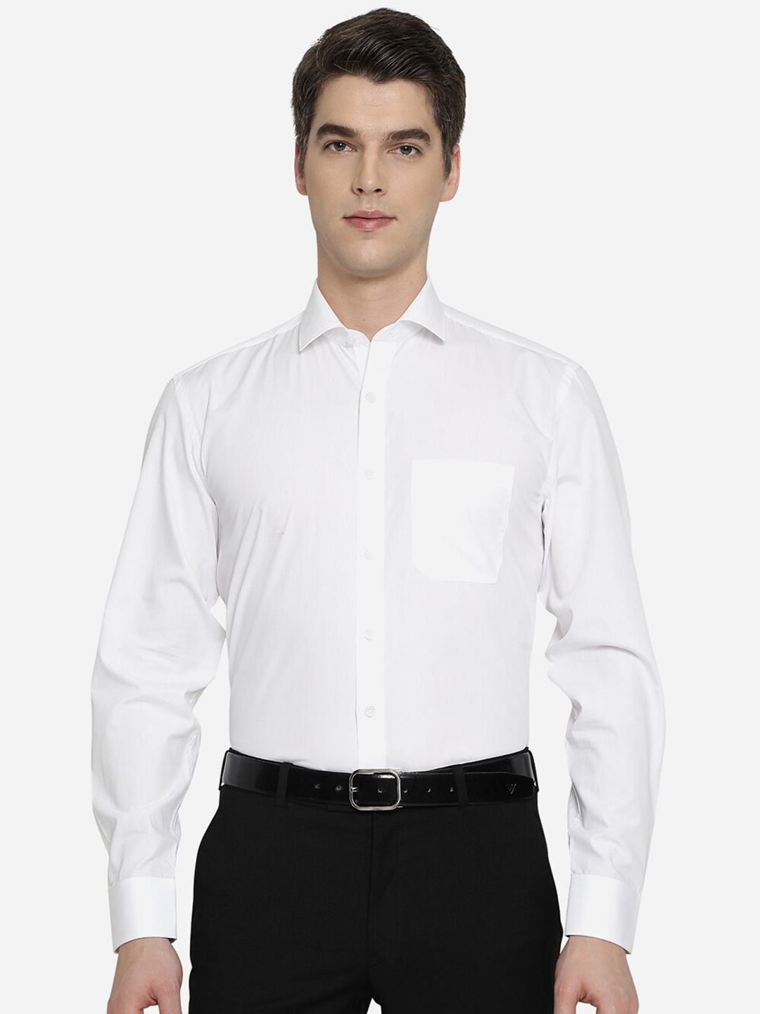 

JADE BLUE Men White Formal Shirt