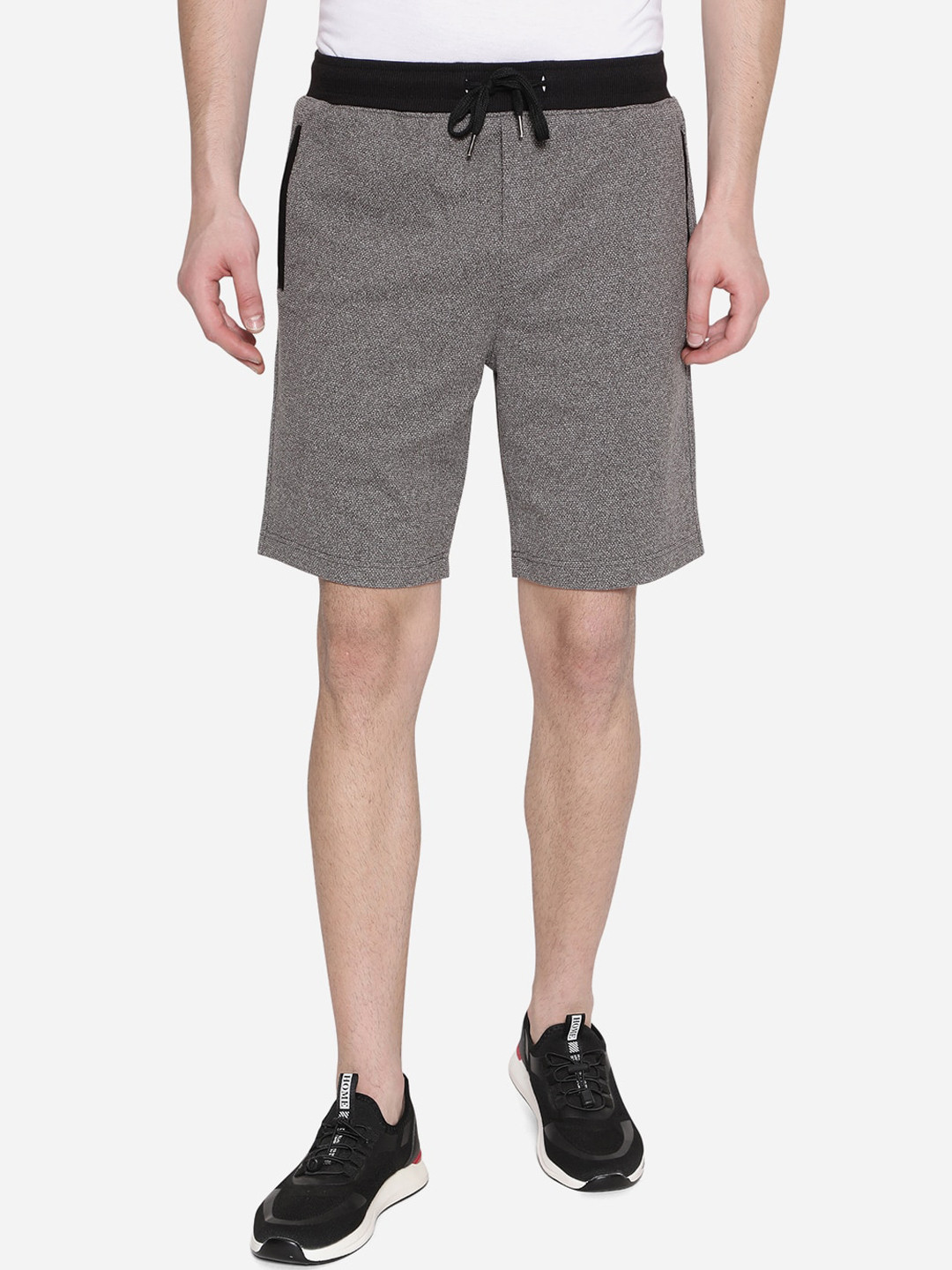 

JADE BLUE Men Grey Outdoor Shorts