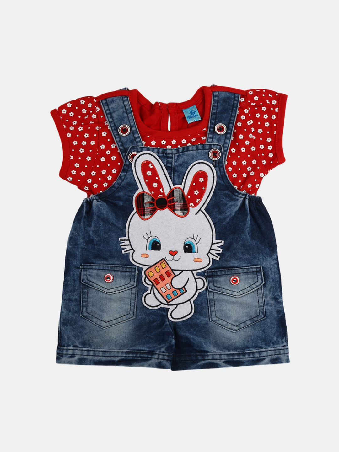 

V-Mart Unisex Kids Red Clothing Set