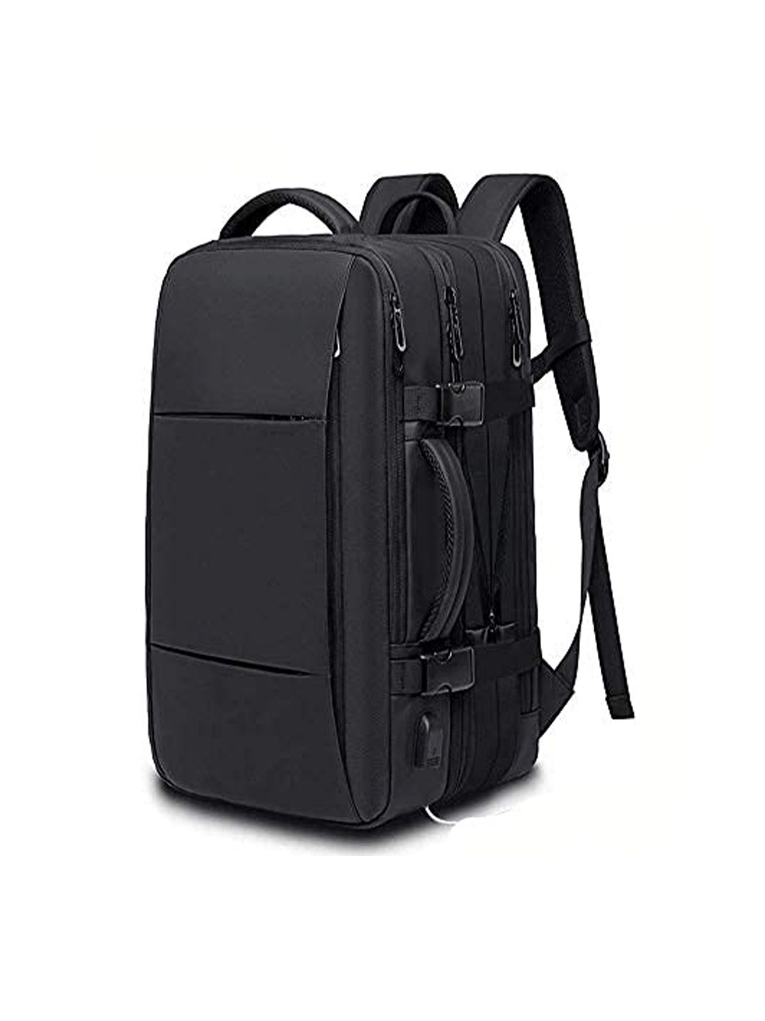 

Red Lemon Unisex Black Fissure Business 35L Travel Laptop Backpack Upto 17"