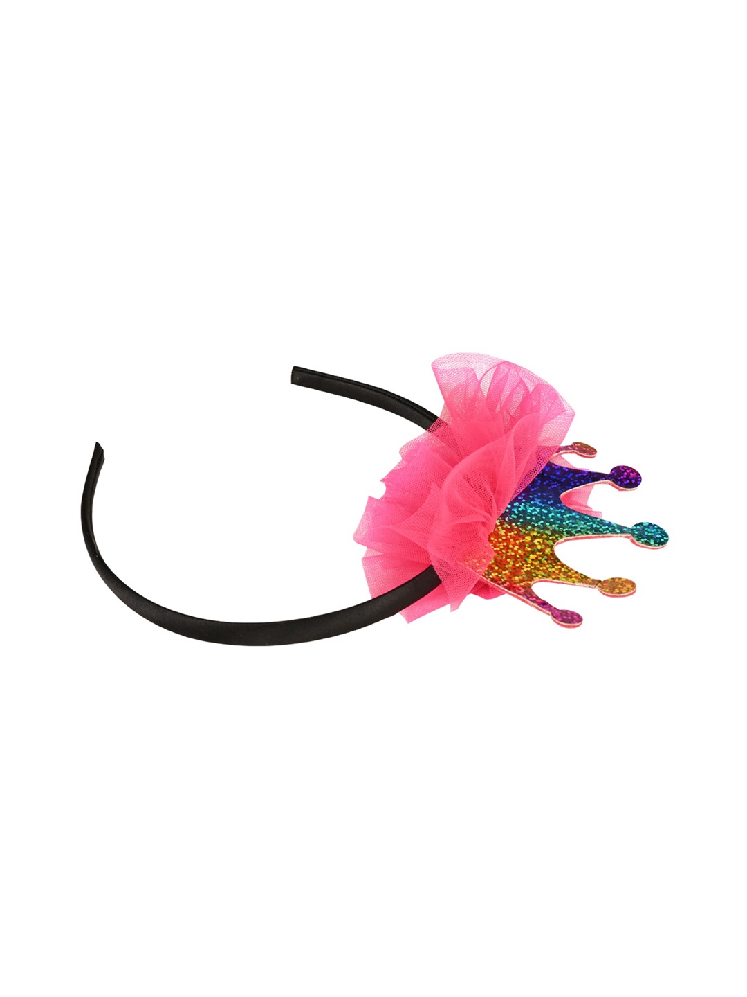 

Aye Candy Girls Pink Crown Headband