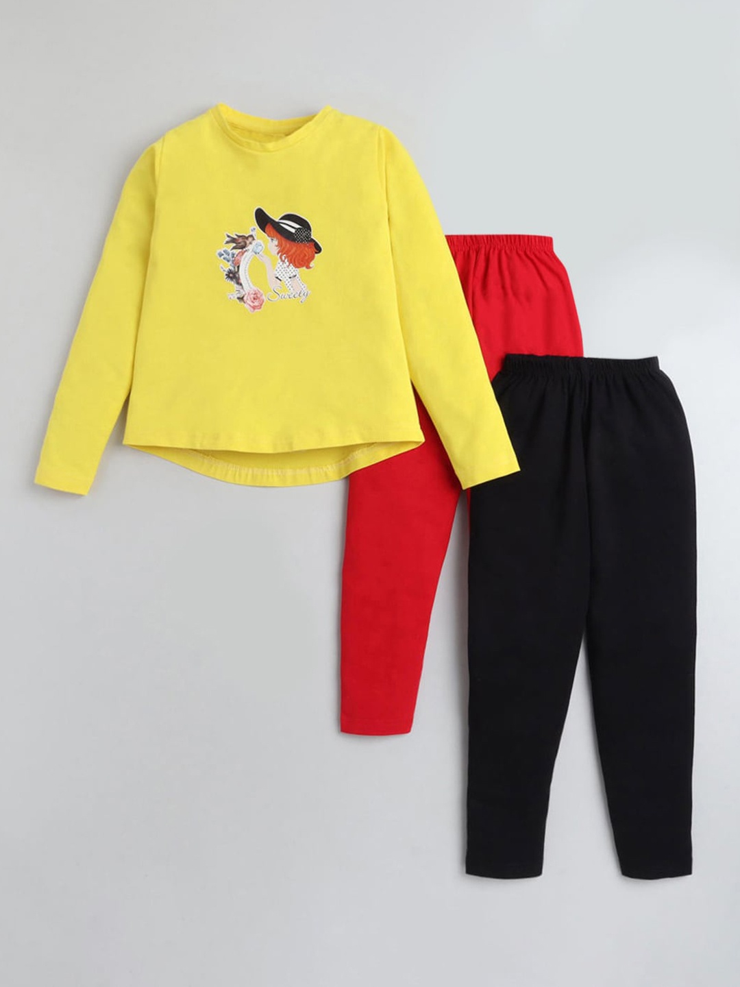 

Hopscotch Girls Multi Clothing Set, Yellow