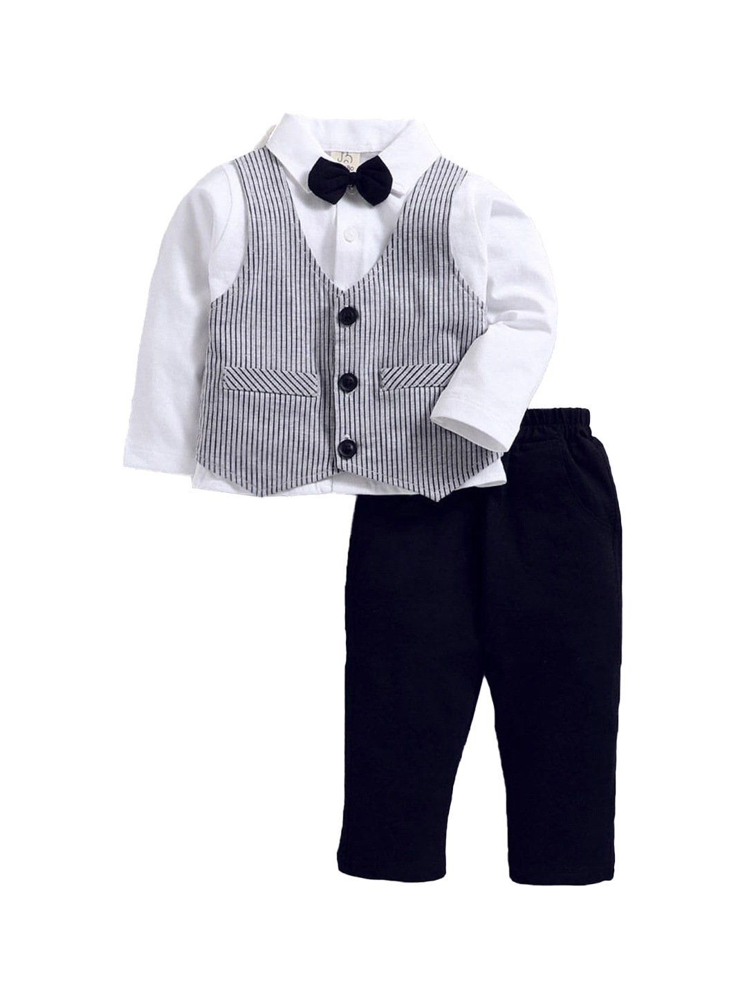 

Hopscotch Boys Navy Blue Clothing Set