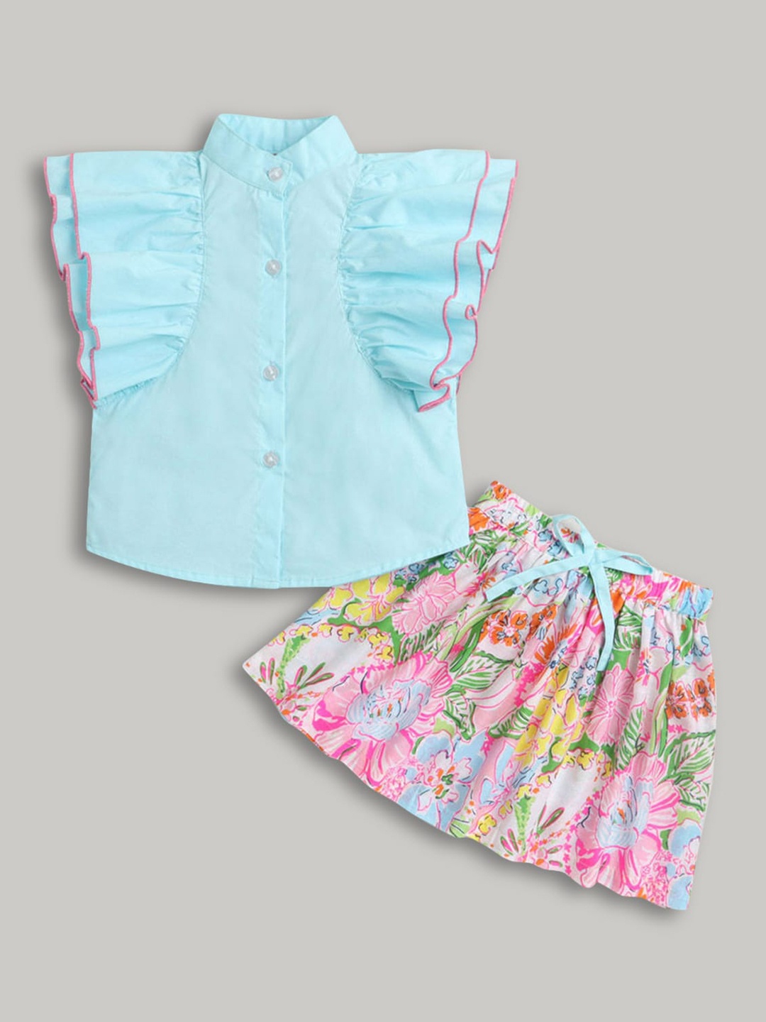 

Hopscotch Girls Blue Clothing Set