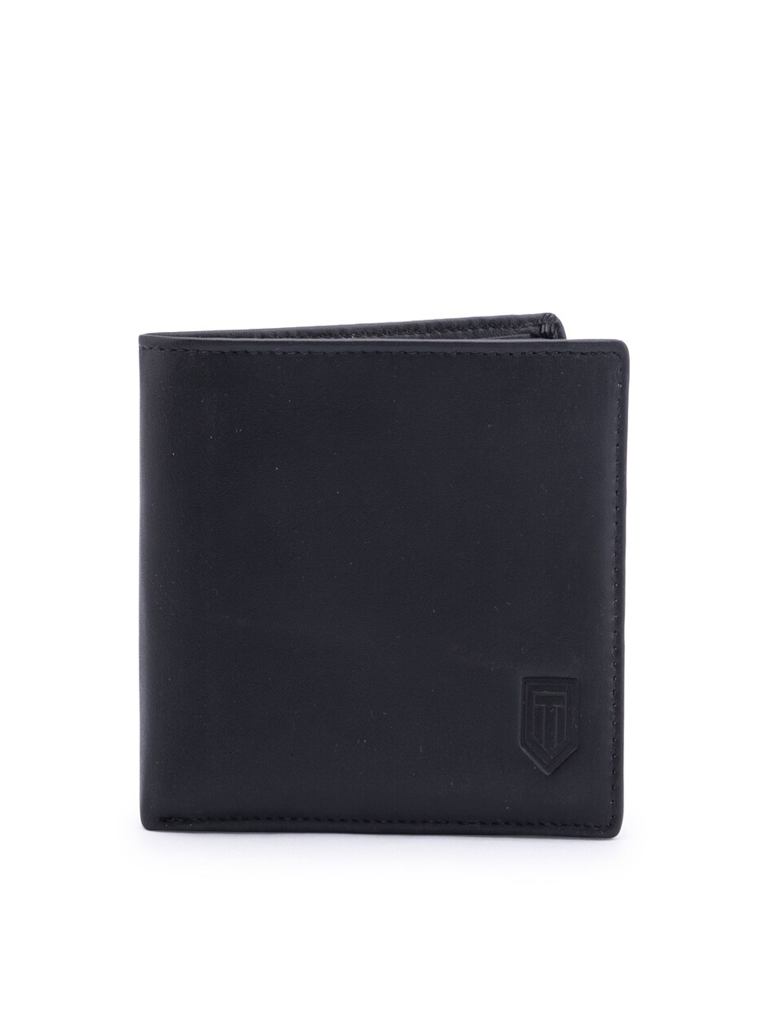 

TOM LANG LONDON Men Black Leather Card Holder