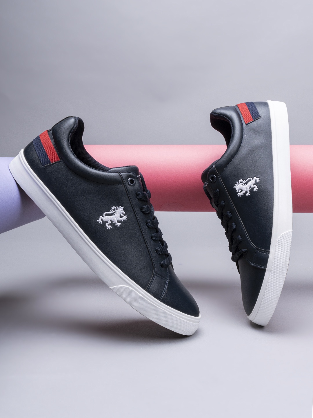 

Red Tape Men Navy Blue Sneakers