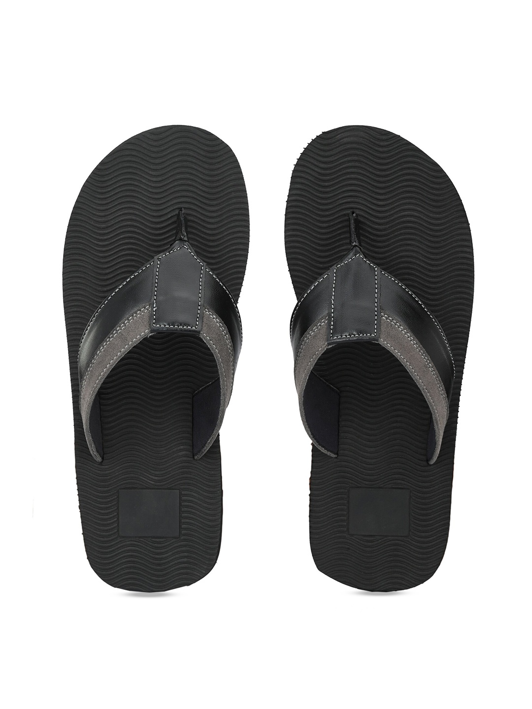 

KLEAT Men Black Thong Flip-Flops