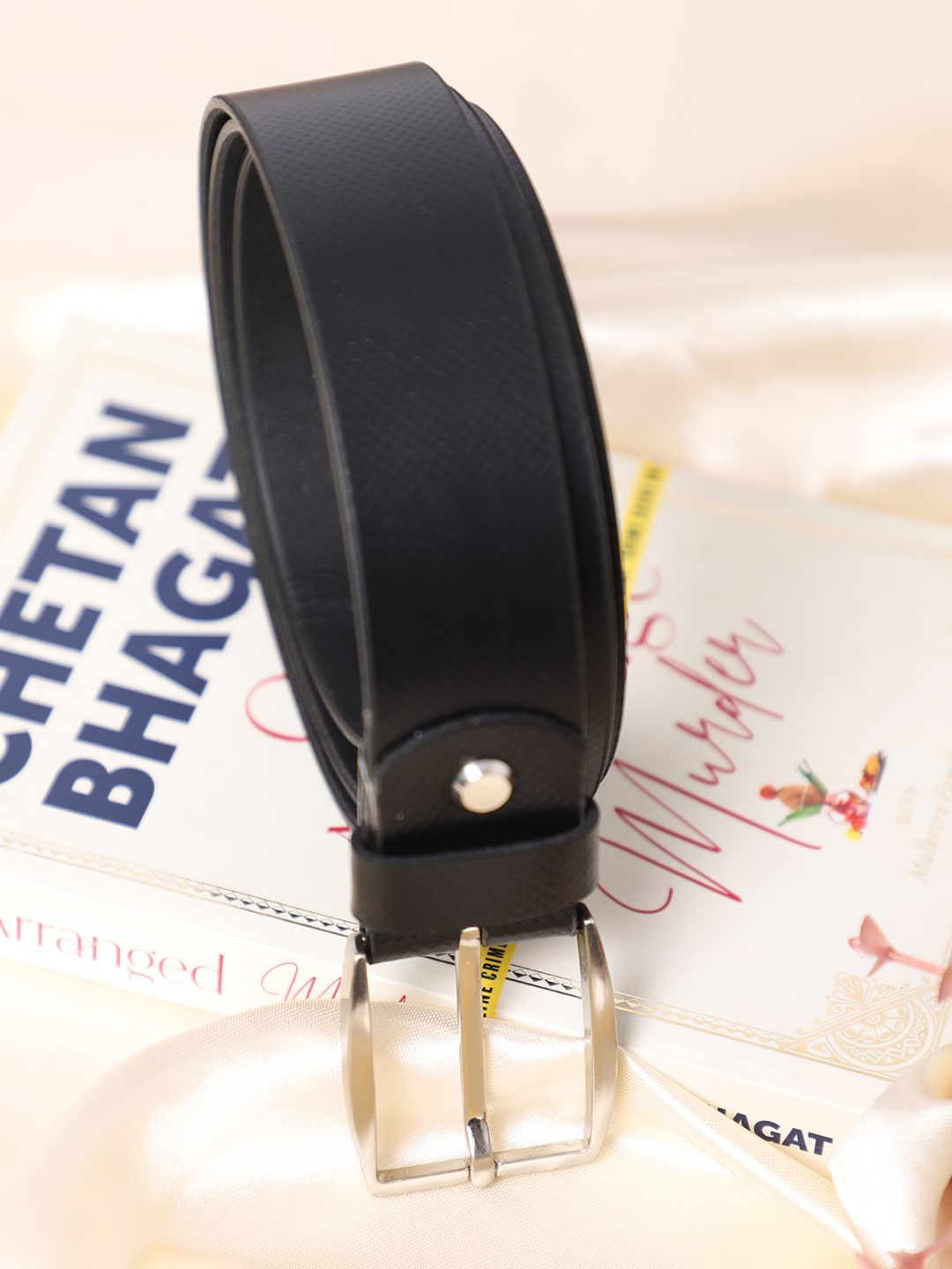 

Cantabil Men Black Belts
