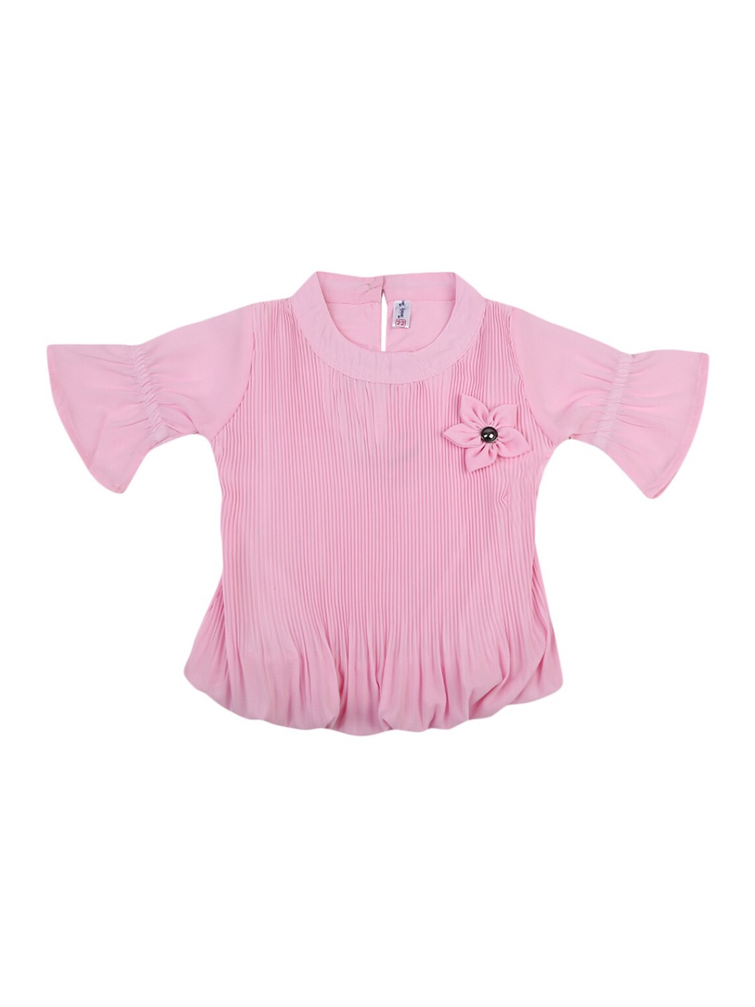 

V-Mart Girls Pink Solid Top