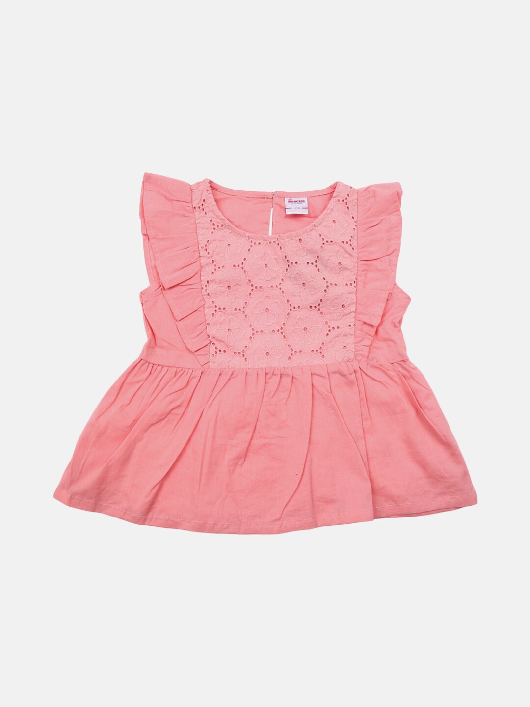 

V-Mart Pink Ruffles Top