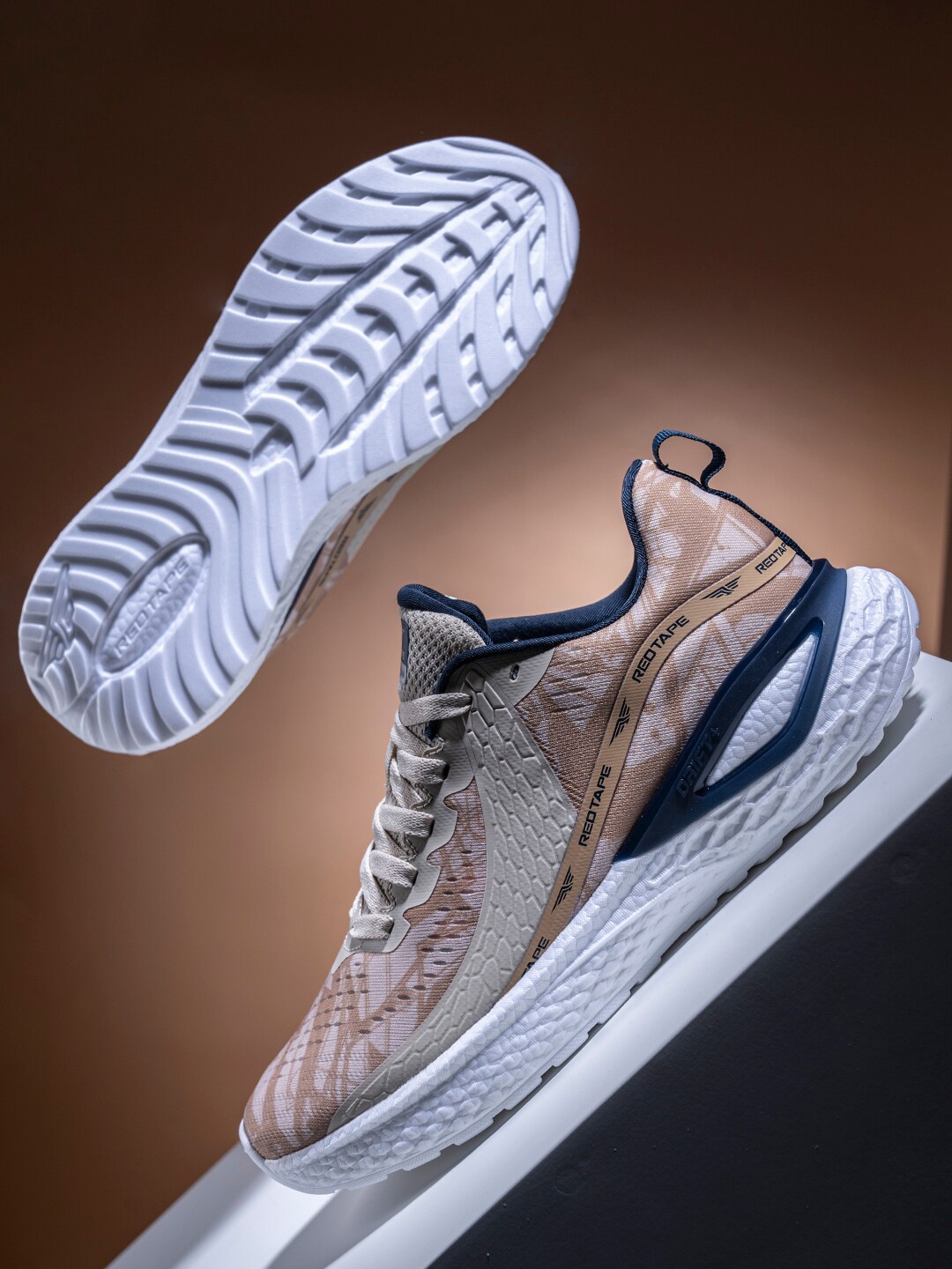 

Red Tape Men Regular Running Shoes RSO2086, Beige