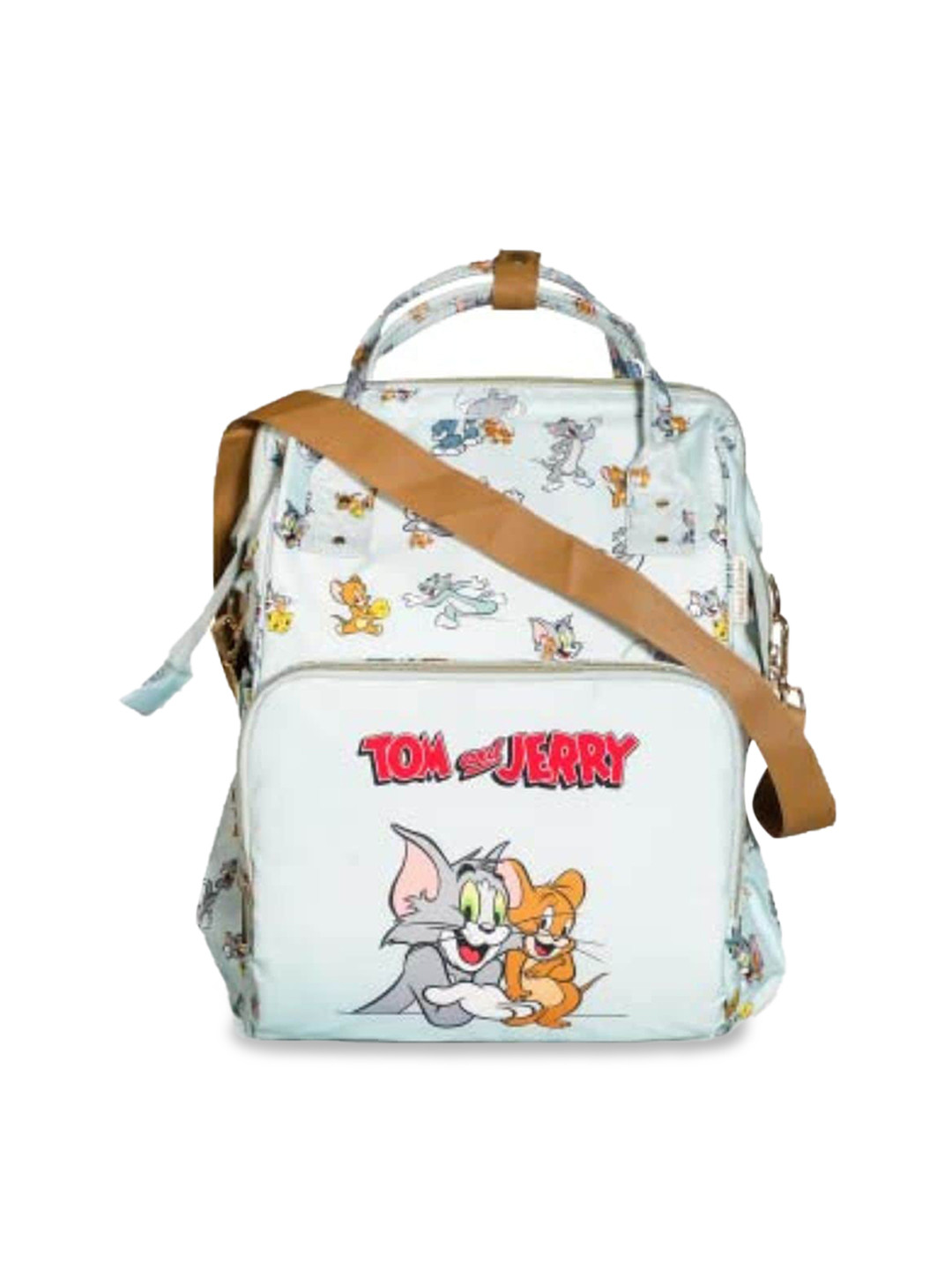 

haus & kinder Kids Blue Tom & Jerry Printed Diaper Backpack Bags
