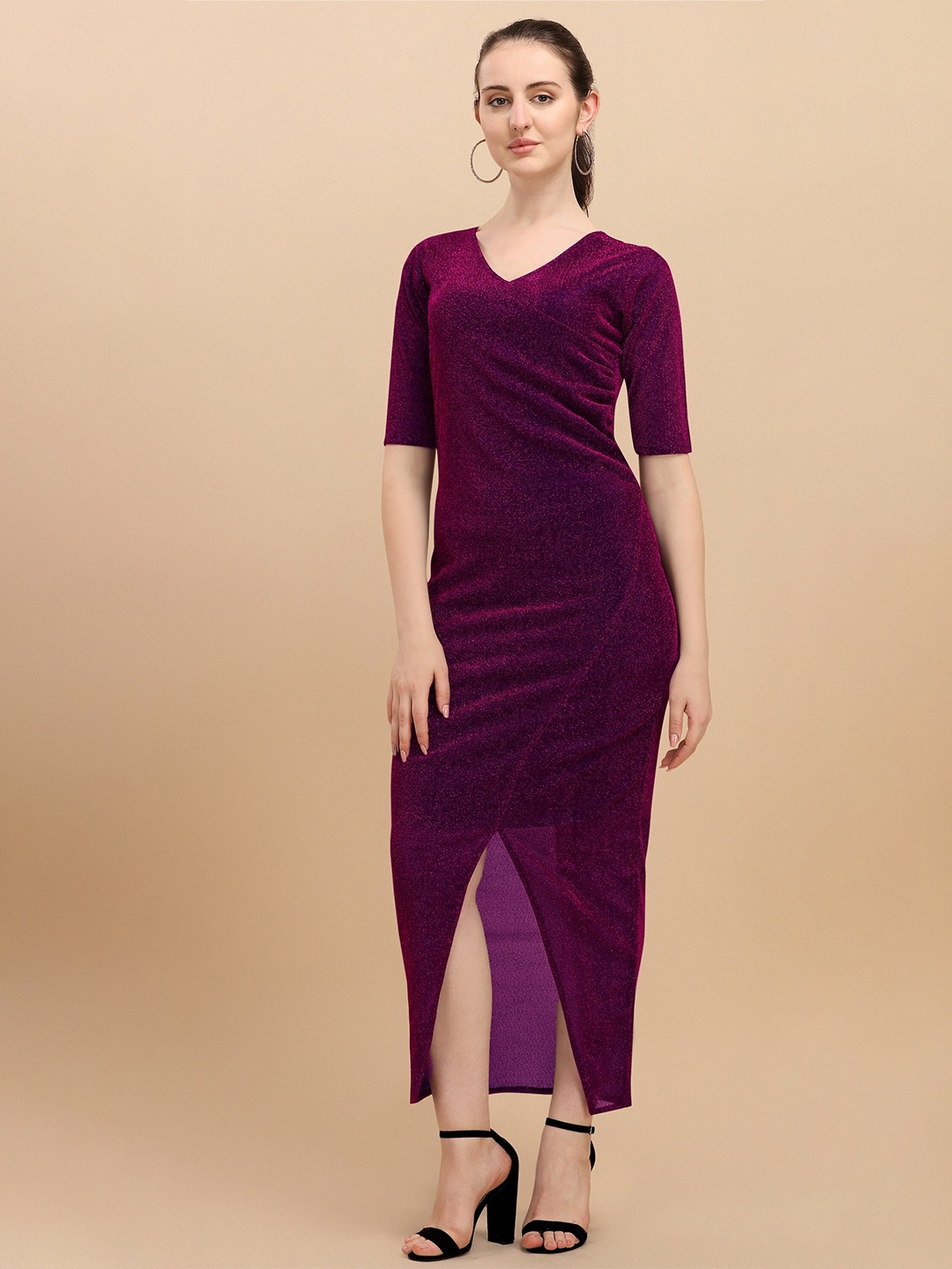 

SHEETAL Associates Purple Maxi Dress