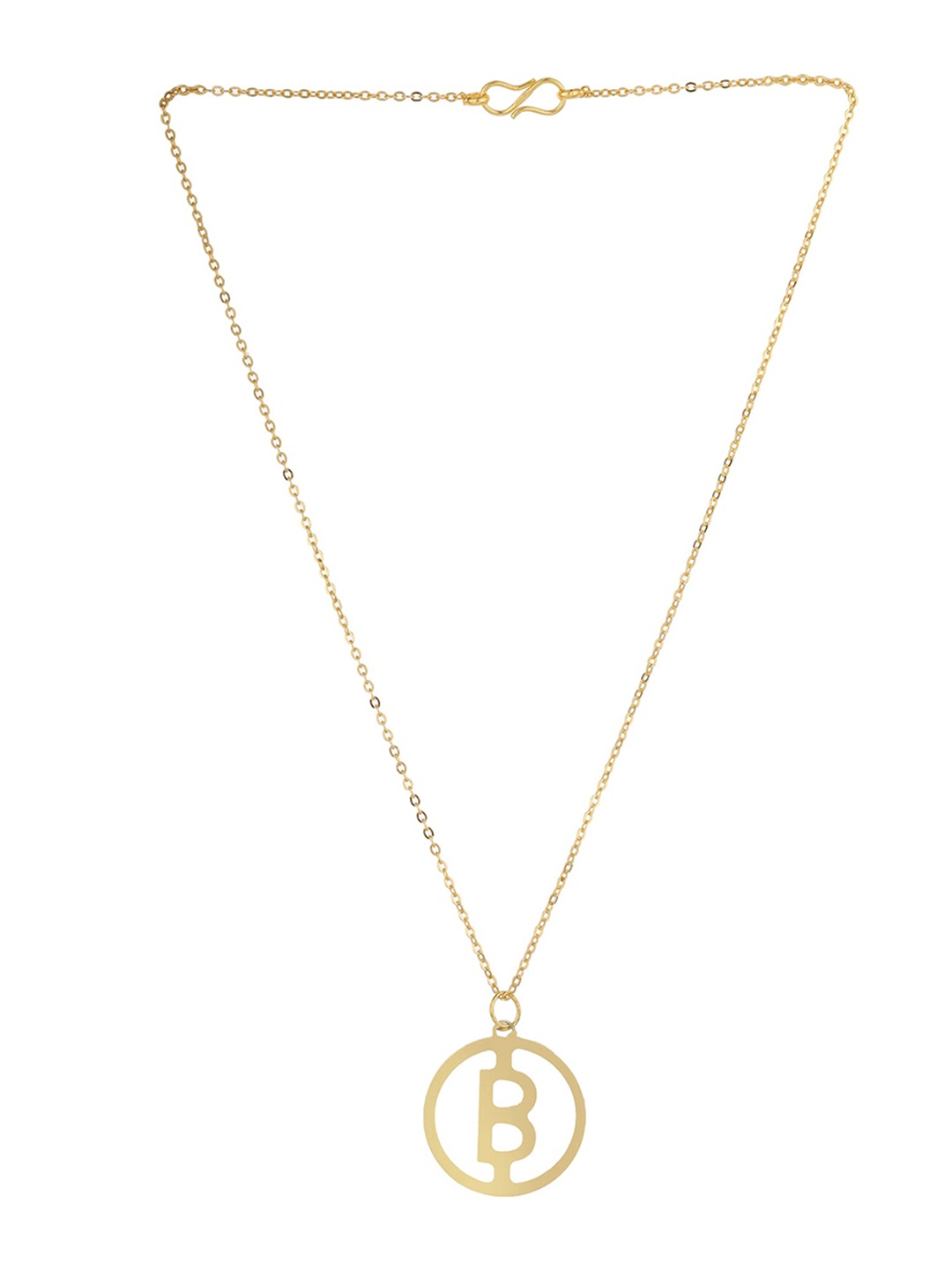 

Goldnera Brass-Plated Gold-Toned Pendant With Chain