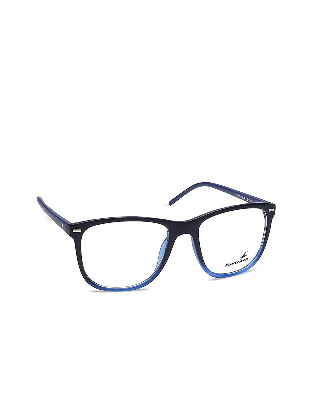 

Fastrack Unisex Blue & Black Full Rim Square Frames