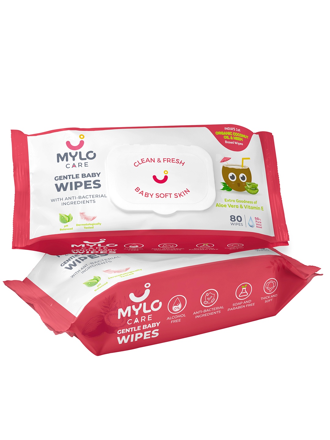 

Mylo Unisex Kids White Tissues and Wipes