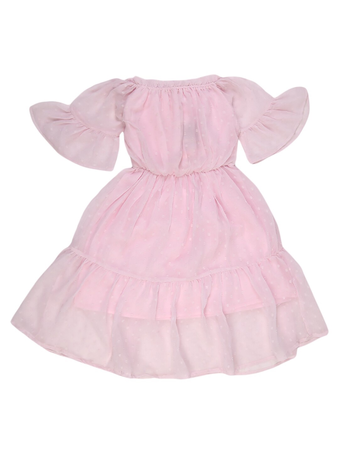 

V-Mart Pink Satin Dress