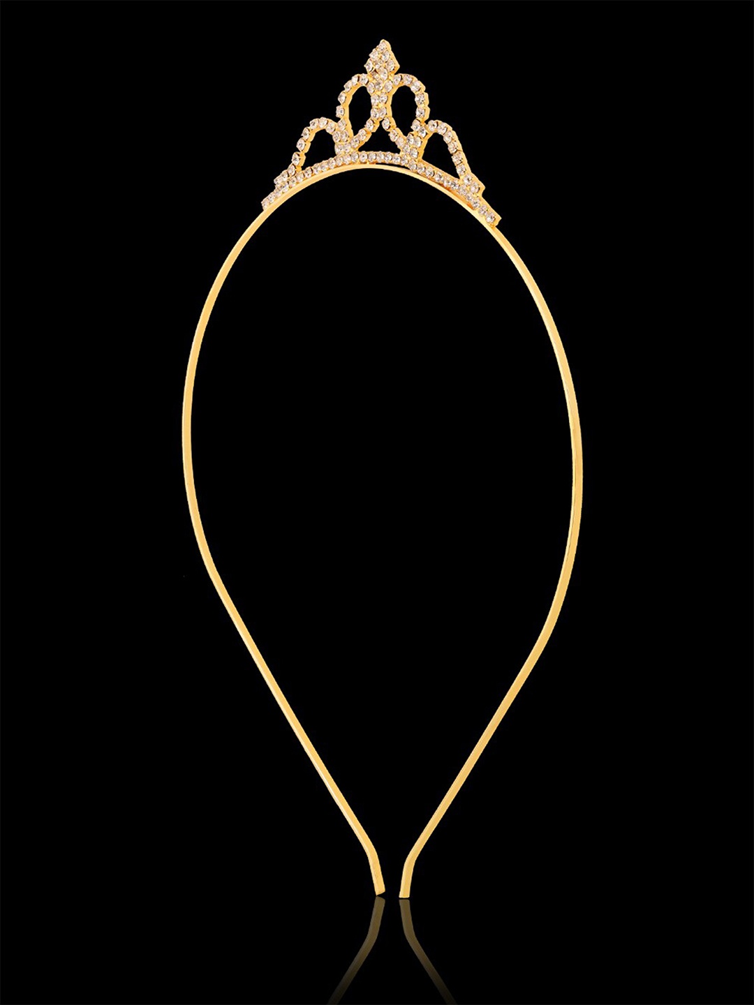 

Sanjog Girls Gold-Toned Embellished Hairband