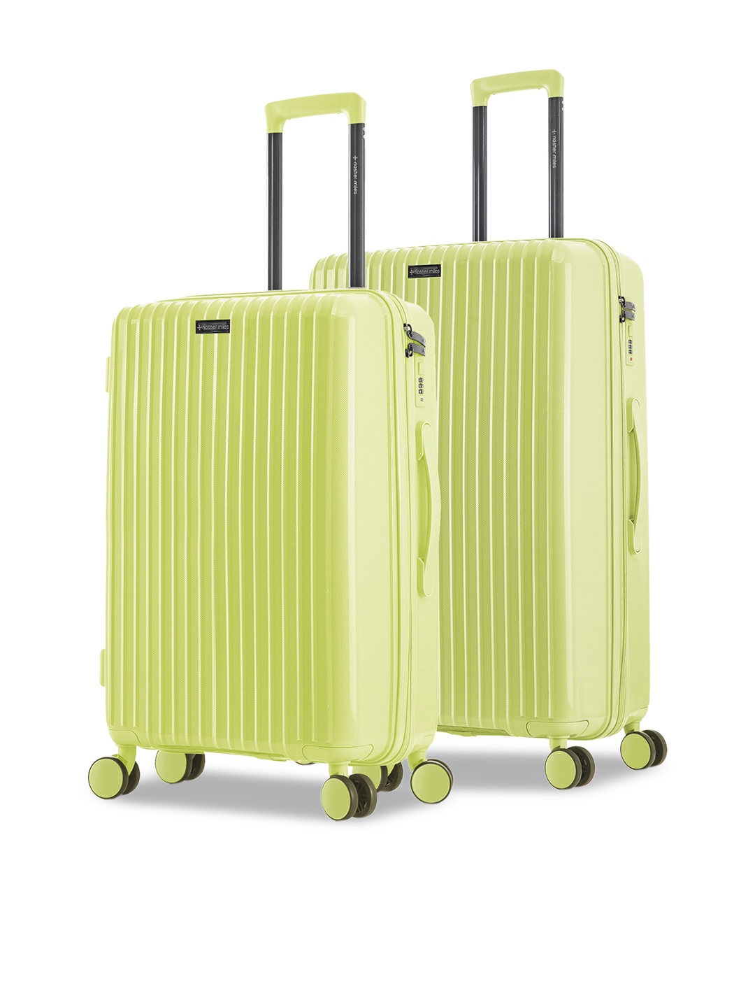 

Nasher Miles Pondicherry Polypropylene Yellow Trolley Bag Set of 2 M/L 65-75cm