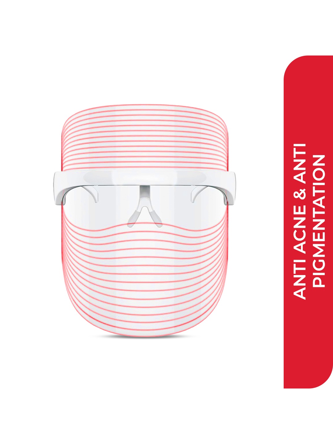 

PROTOUCH Anti Ageing & Anti Acne 3 in 1 LED Face Mask for Glowing Skin, White