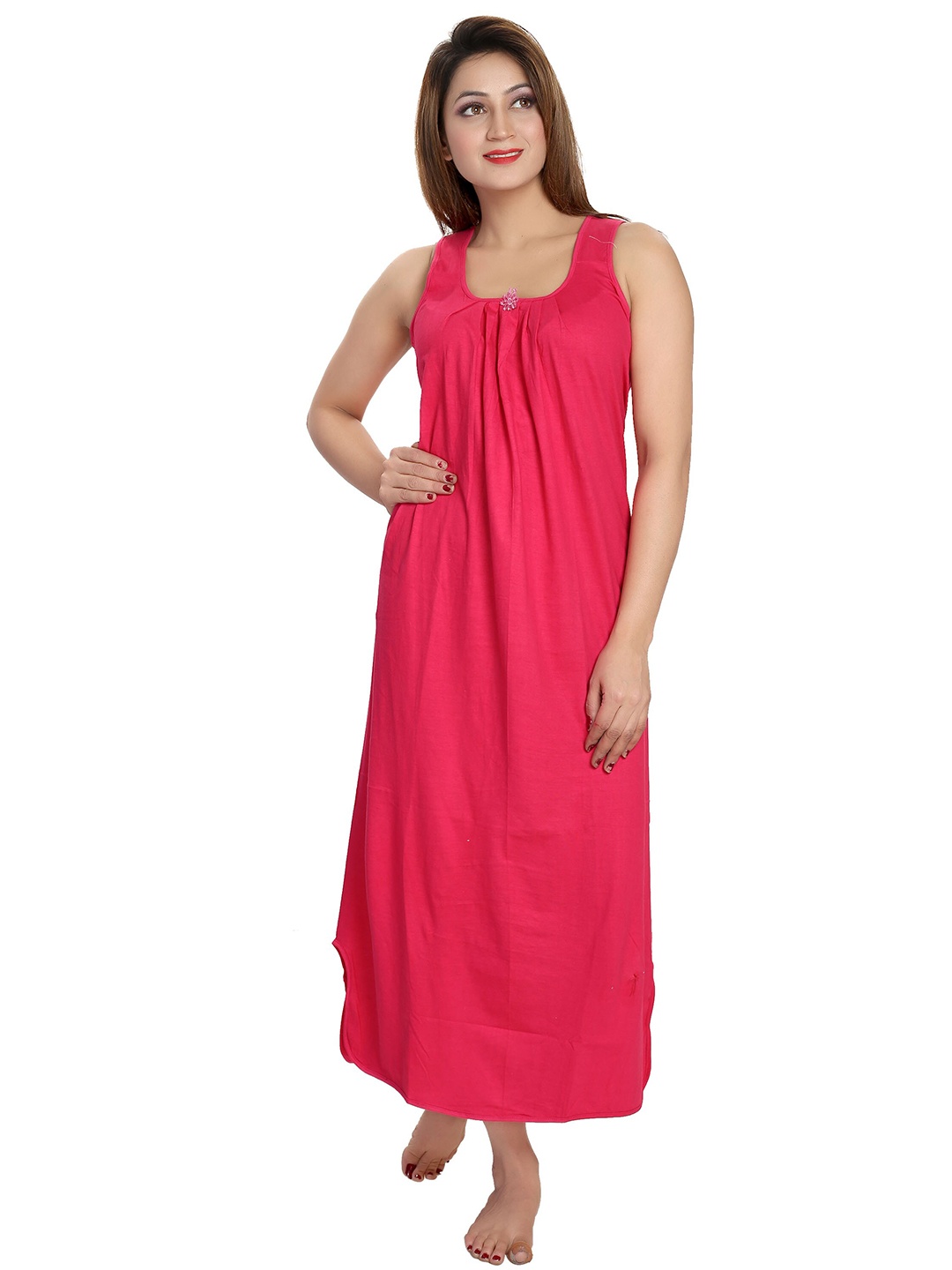 

Inner Beats Pink Maxi Nightdress