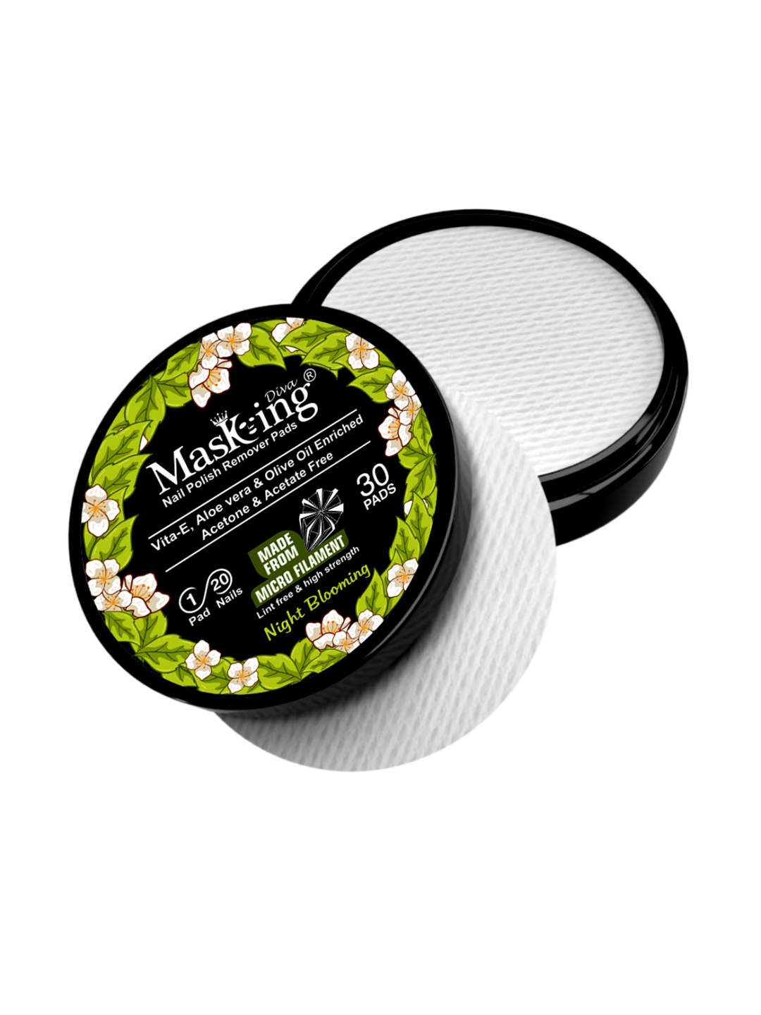 

MasKing Pack of 5 Facial Sheet Mask & Nail Polish Remover Pads, Multi