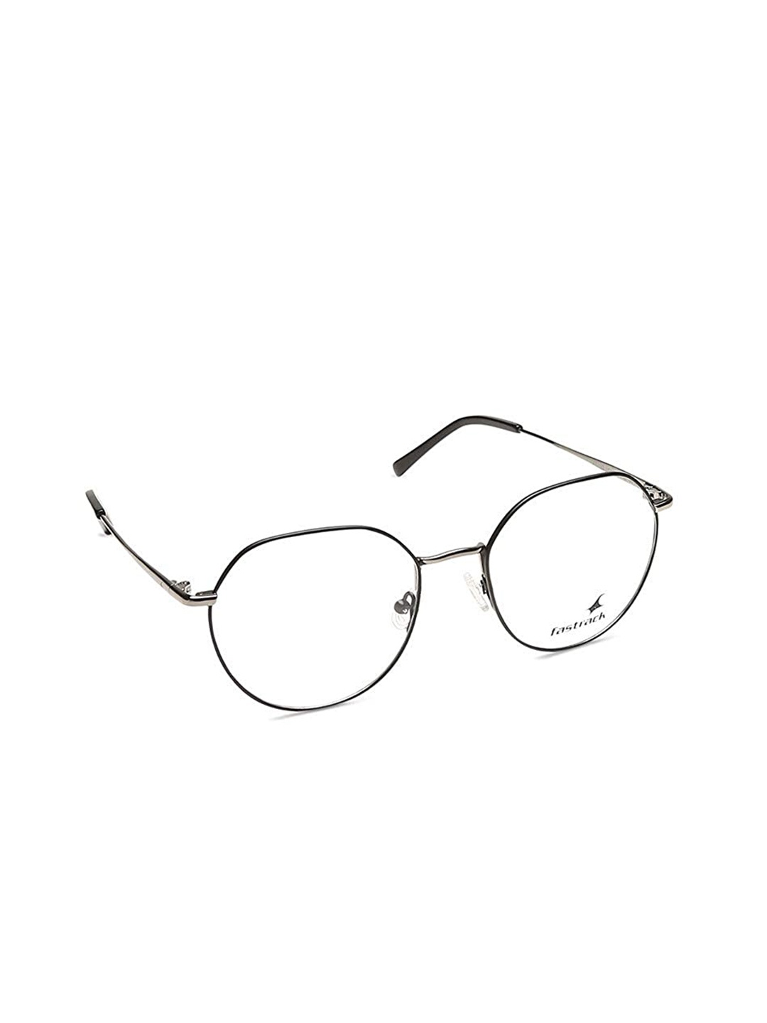 

Fastrack Unisex Grey Full Rim Round Frames