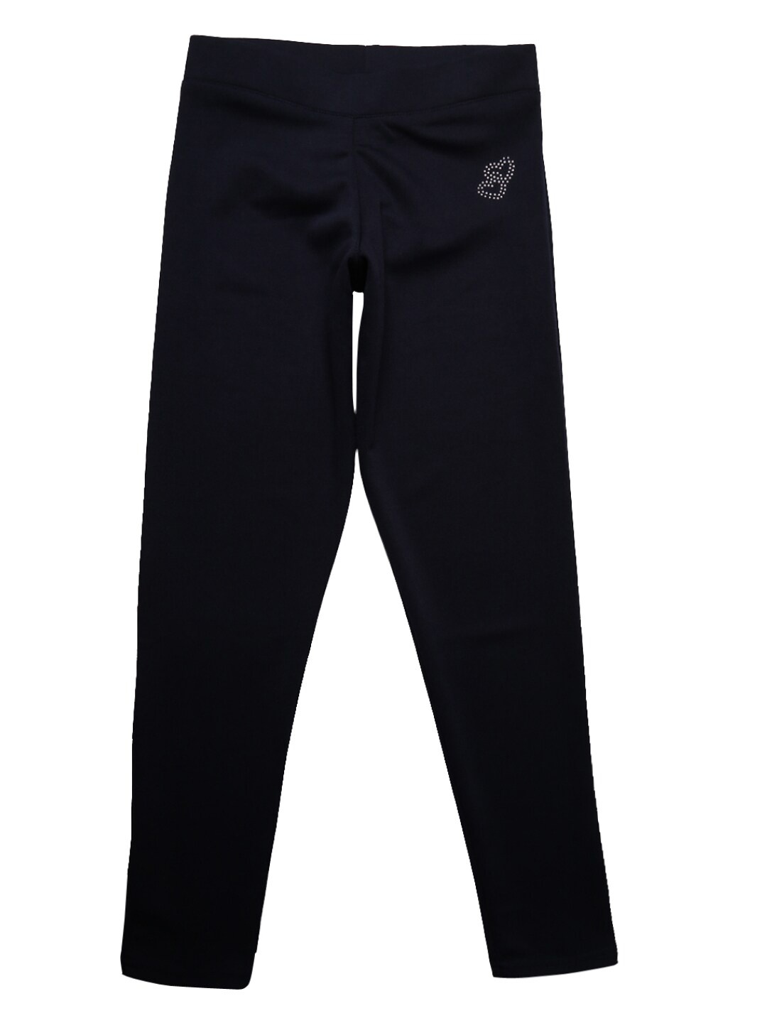 

V-Mart Girls Navy Blue Solid Cotton Jeggings