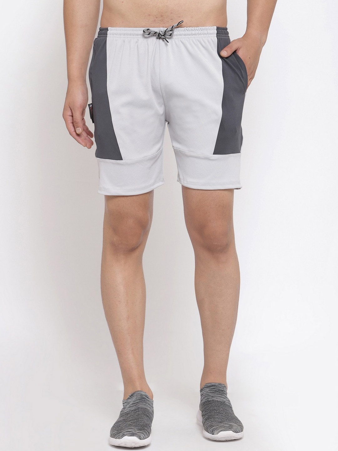 

KLOTTHE Men Grey Lounge Shorts