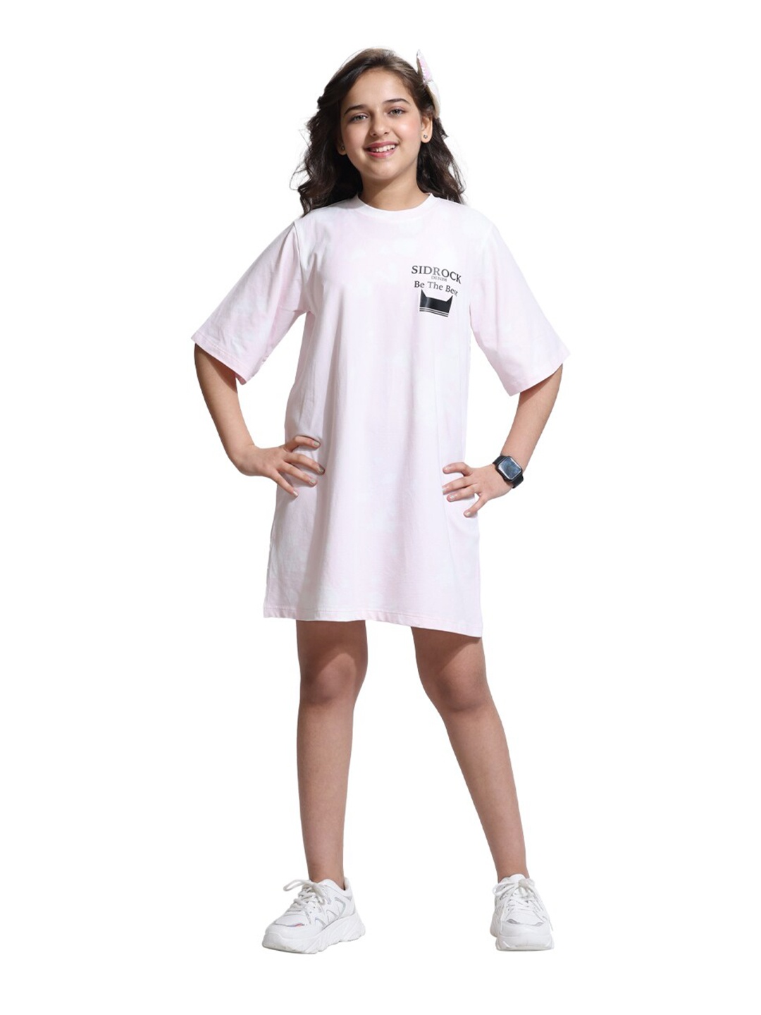 

SIDROCK Purple T-shirt Dress