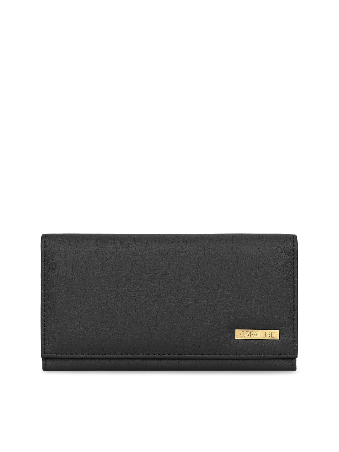 

Creature Women Black Solid Clutch
