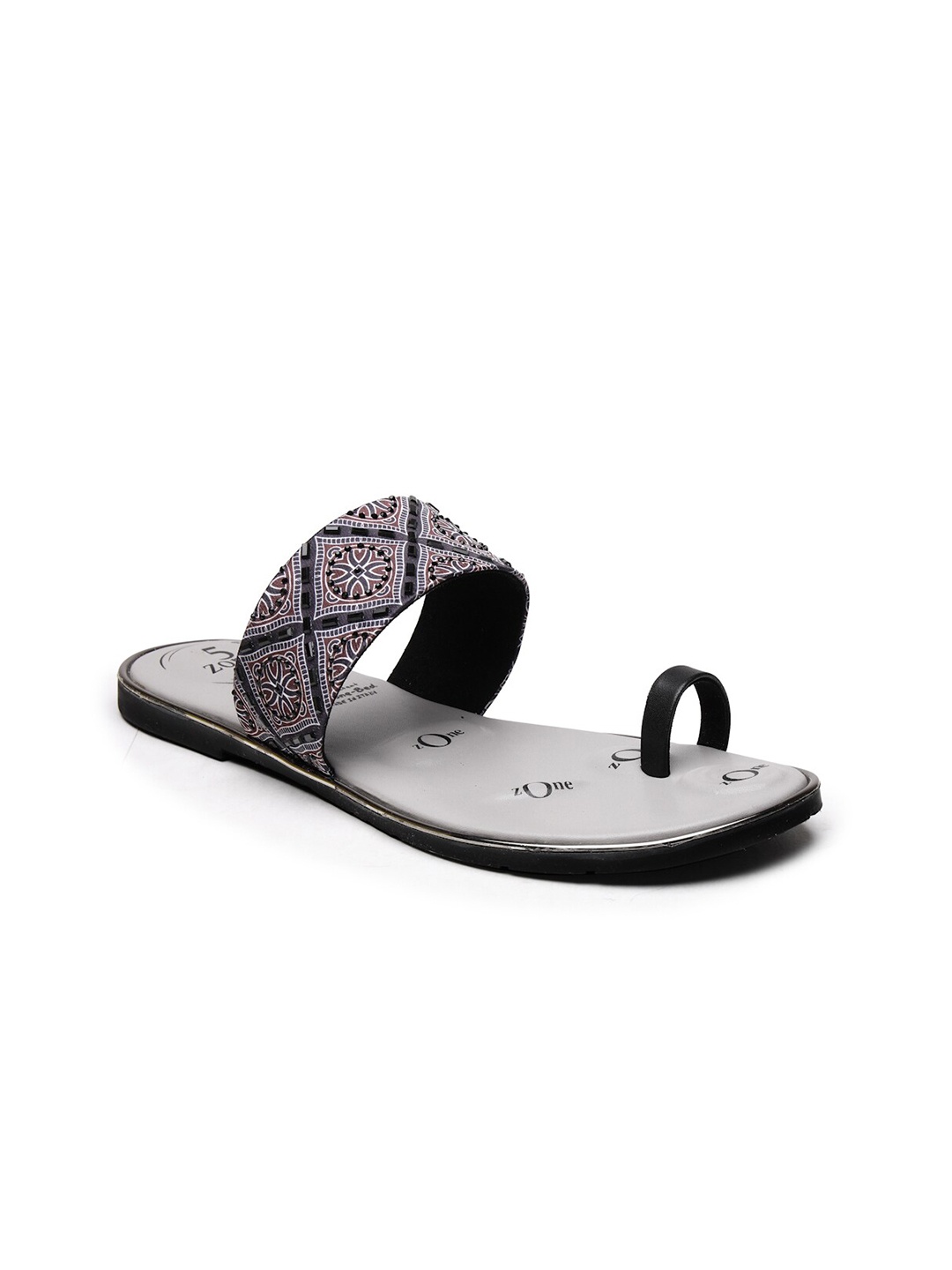 

VON WELLX GERMANY Women Black & Grey Rubber Slip-On