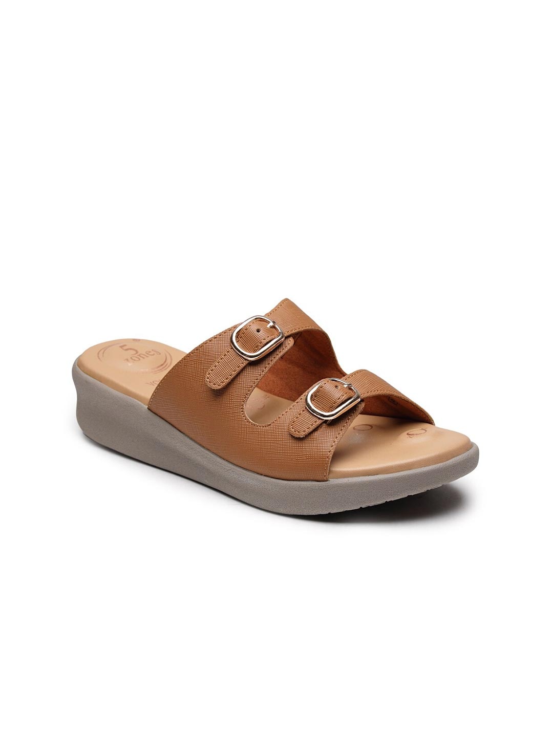 

VON WELLX GERMANY Women Tan Rubber Slip-On