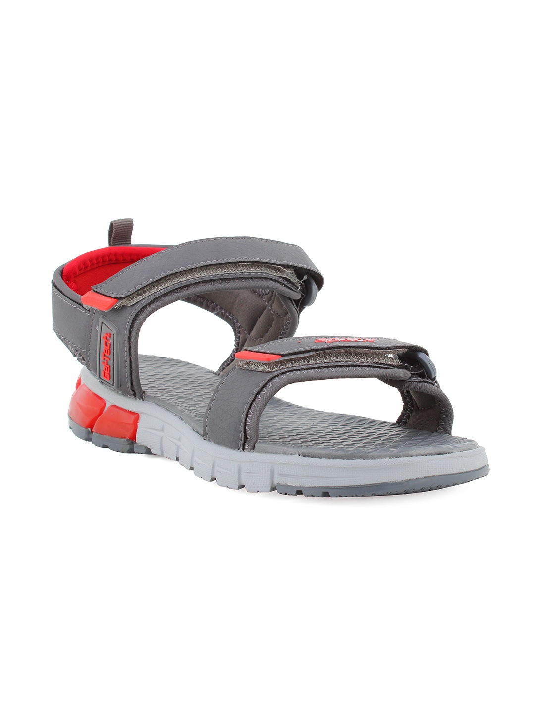 

Sparx Men Grey Solid Sports Sandals