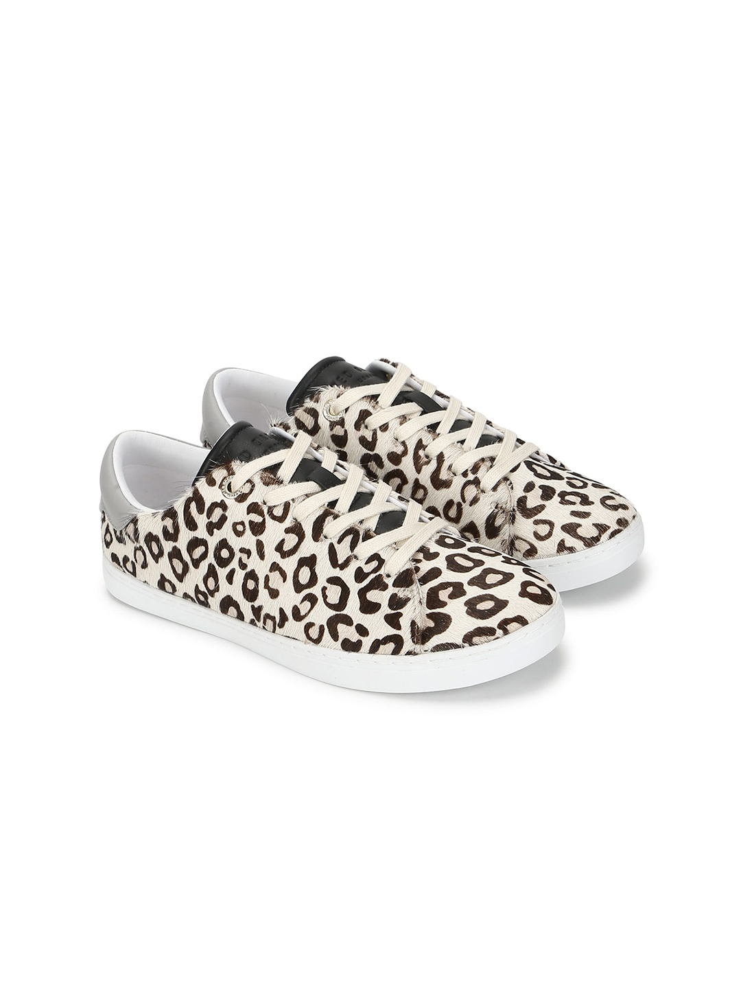 

Ted Baker Women Multicoloured Printed Leather Sneakers, Multi