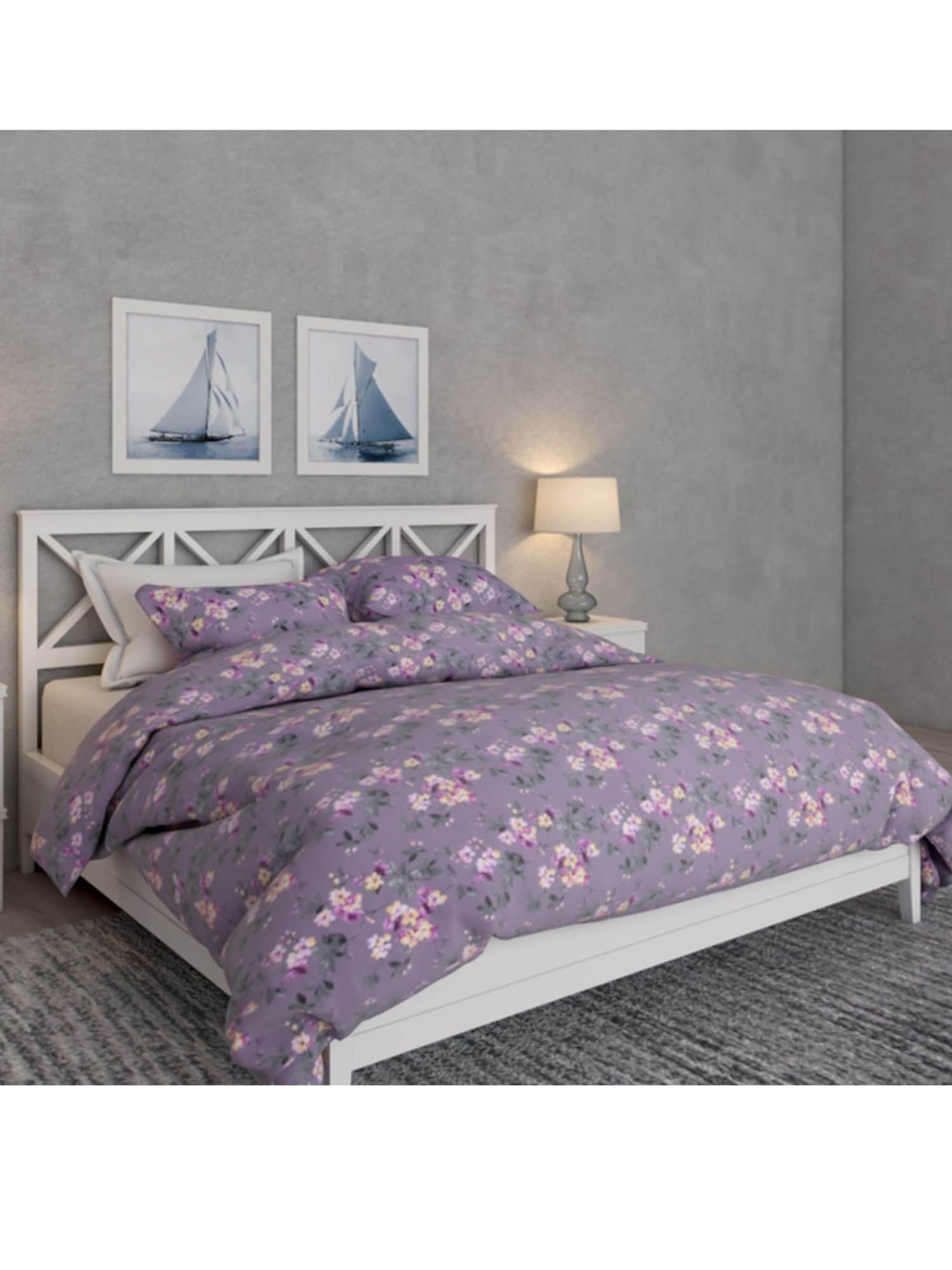

haus & kinder Unisex Purple Bedsheets