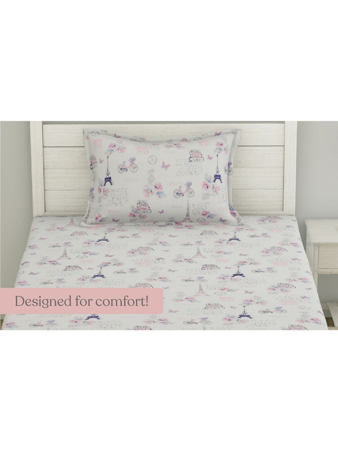 

haus & kinder Unisex Kids Multi Bedsheets, White