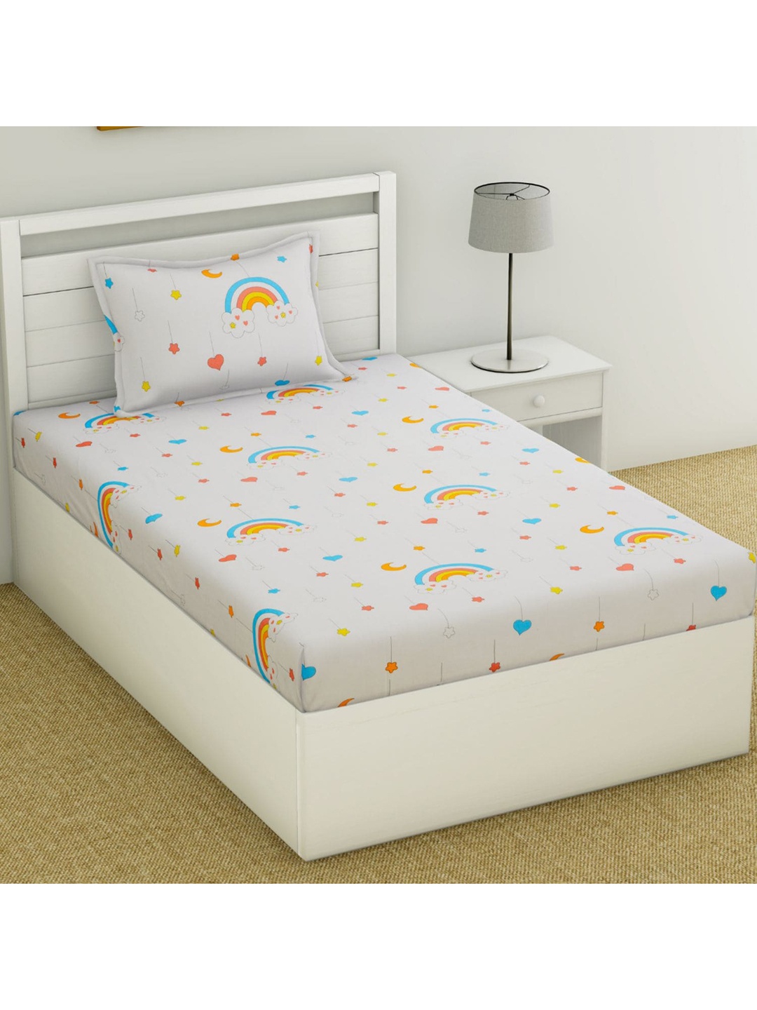 

haus & kinder Unisex Kids White Bedsheets