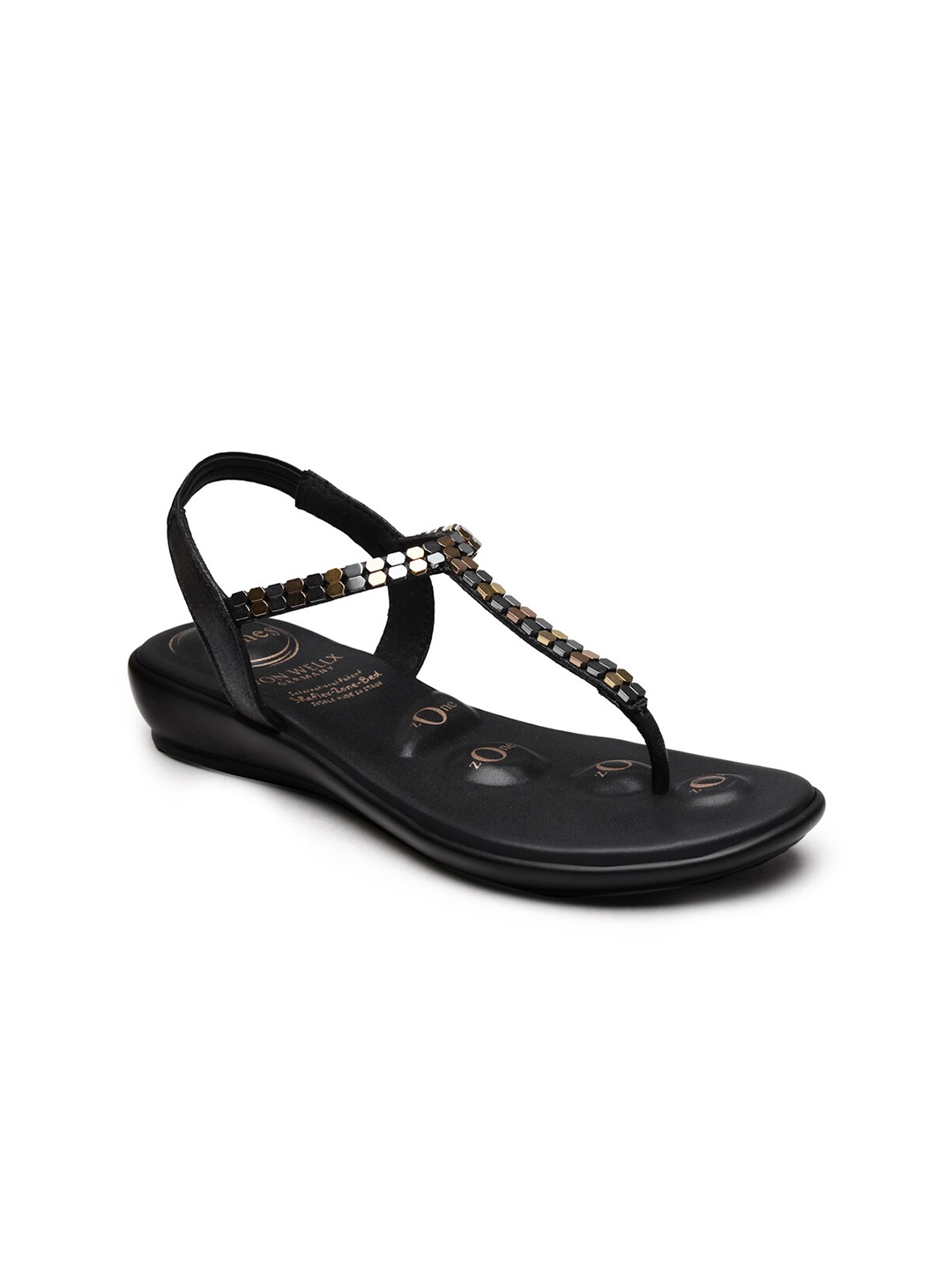 

VON WELLX GERMANY Women Black Comfort Sandals
