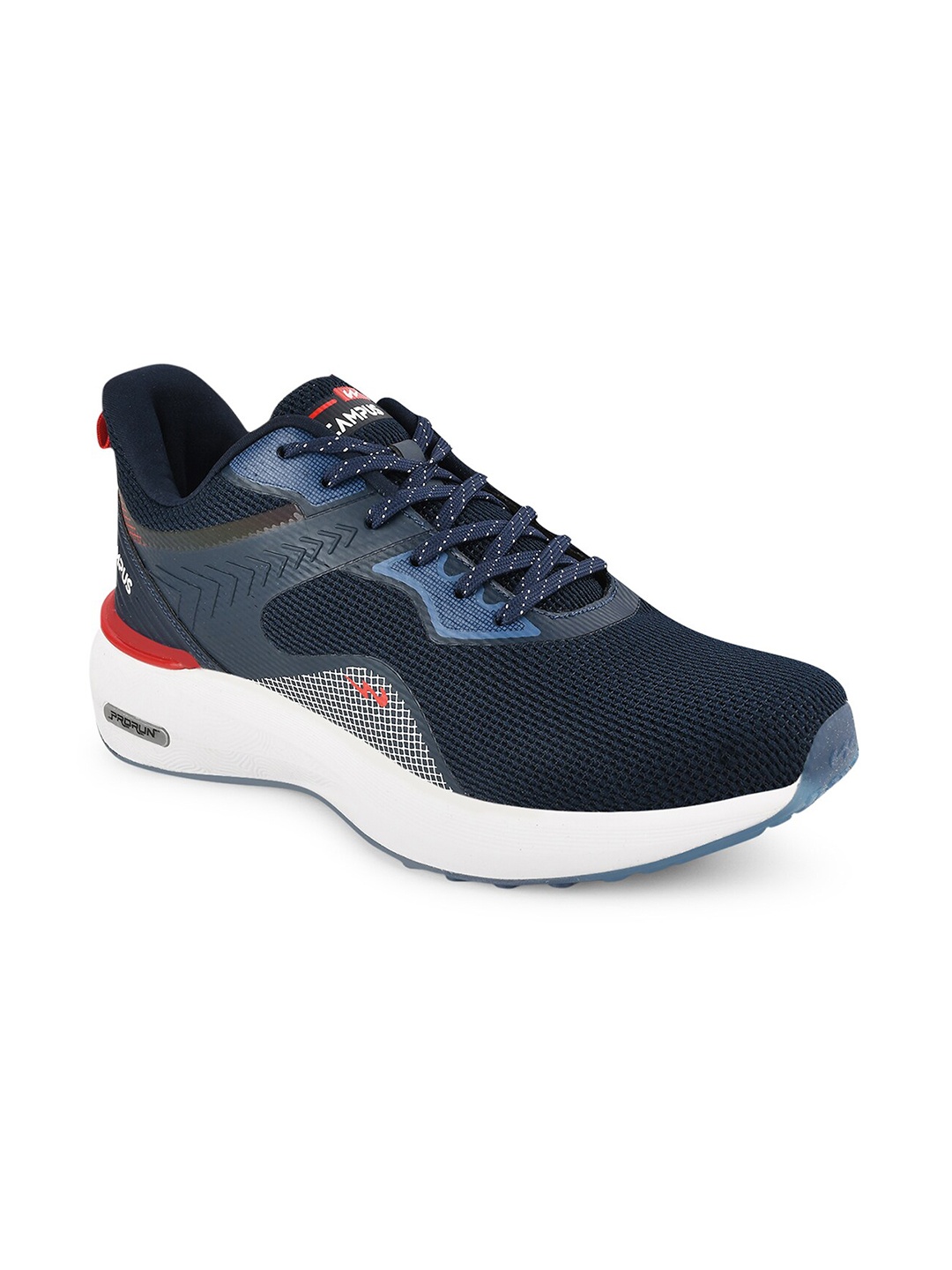 

Campus Men Navy Blue Mesh Running Shoes