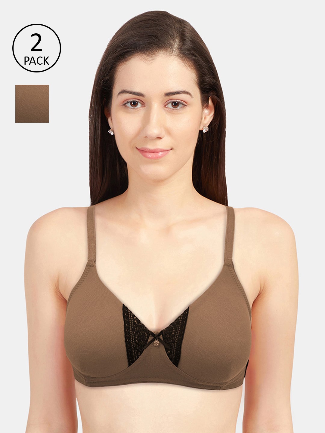 

Sonari Women Multi Bra, Tan