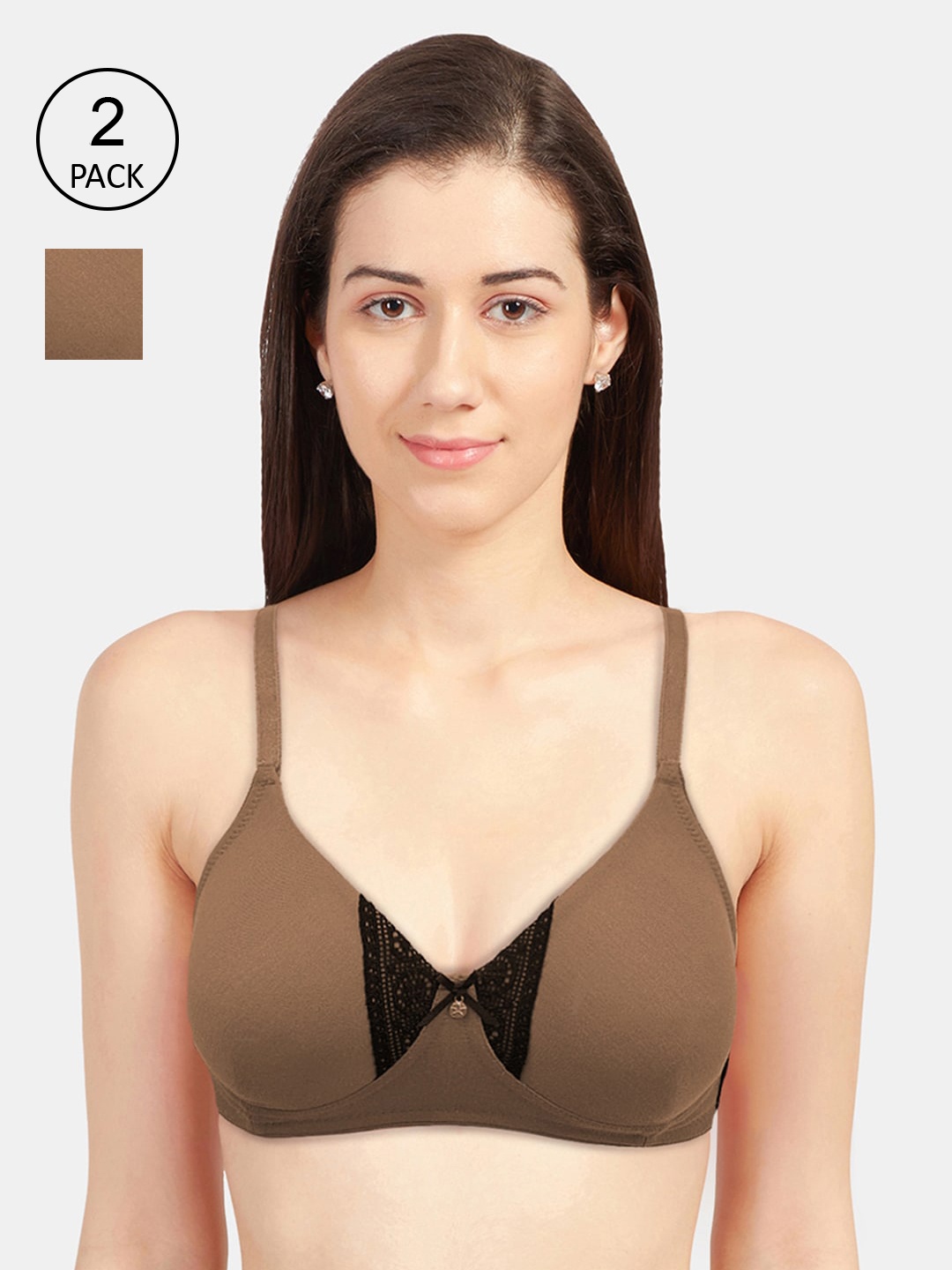 

Sonari Women Multi Bra, Tan