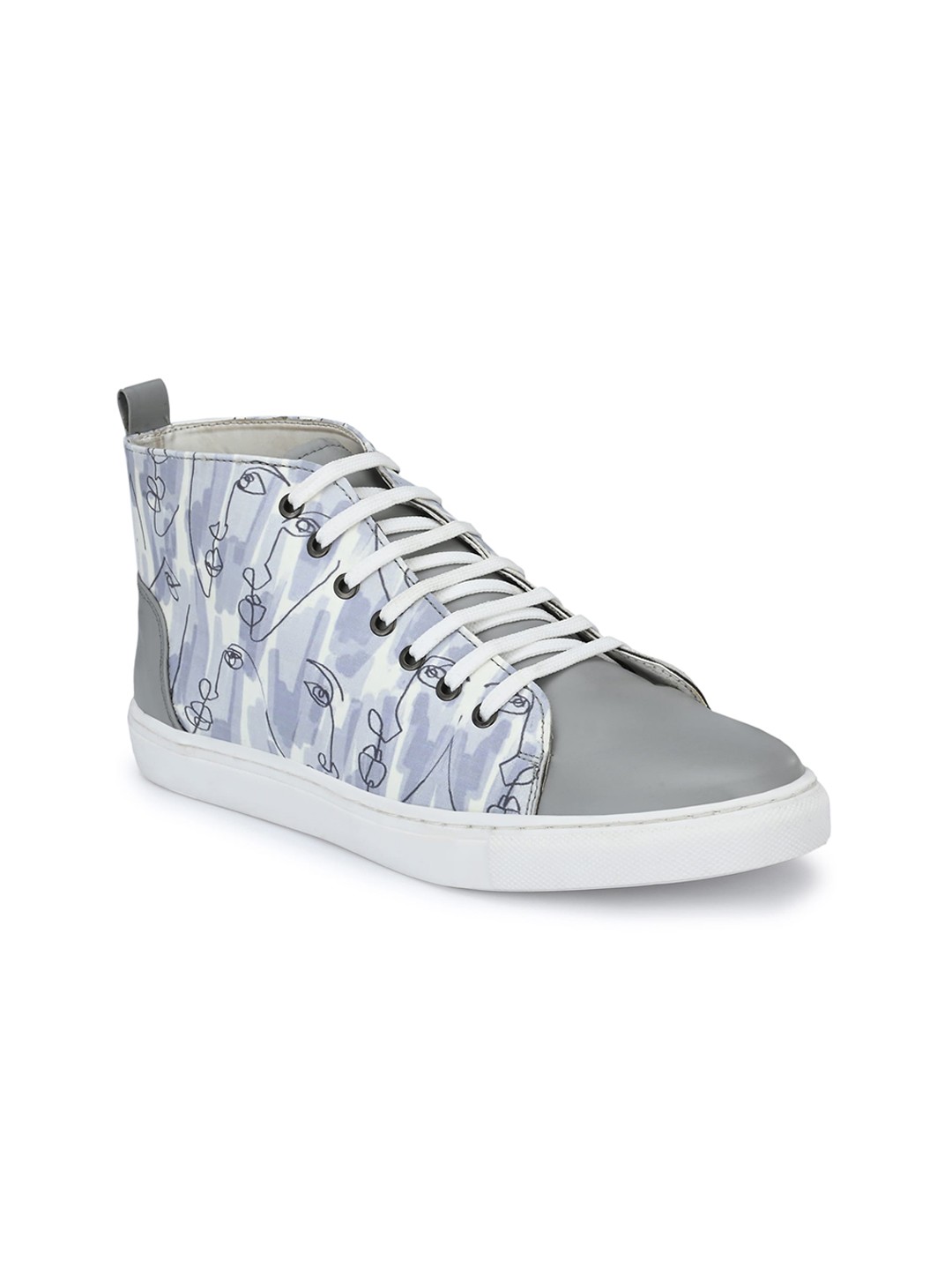 

KLEAT Men Grey Printed Sneakers