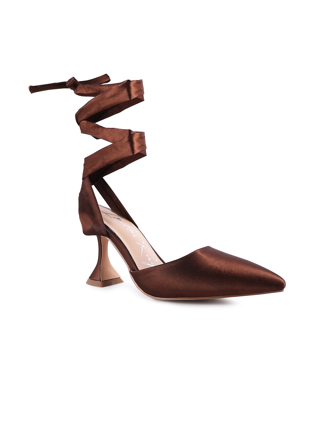 

London Rag Rose Gold Party Kitten Heels