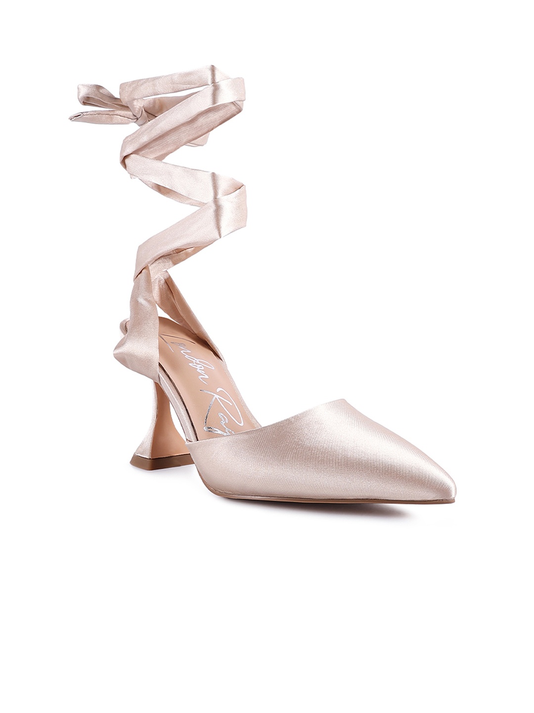 

London Rag Brown Party Block Heels