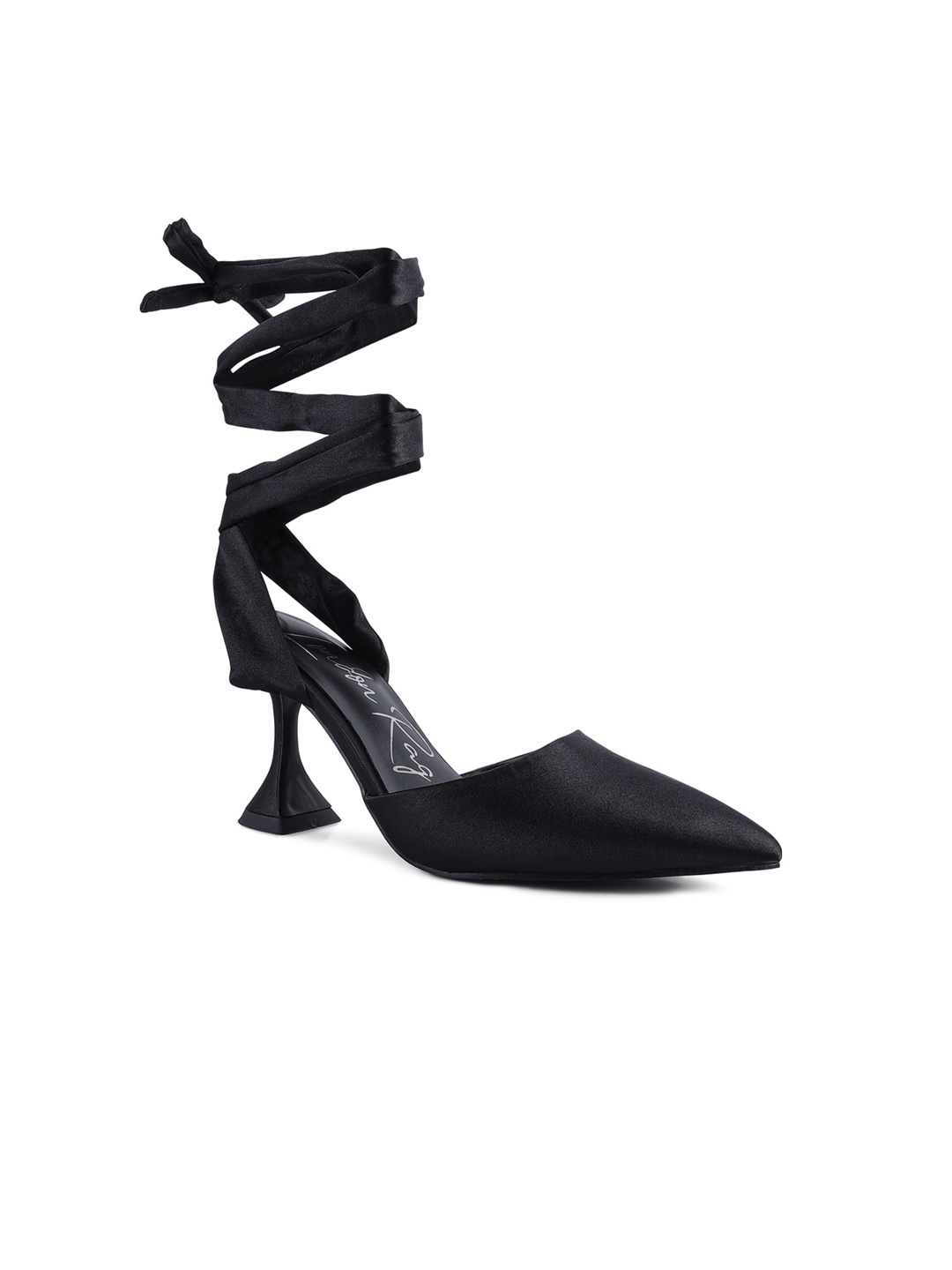 

London Rag Black Party Block Heels