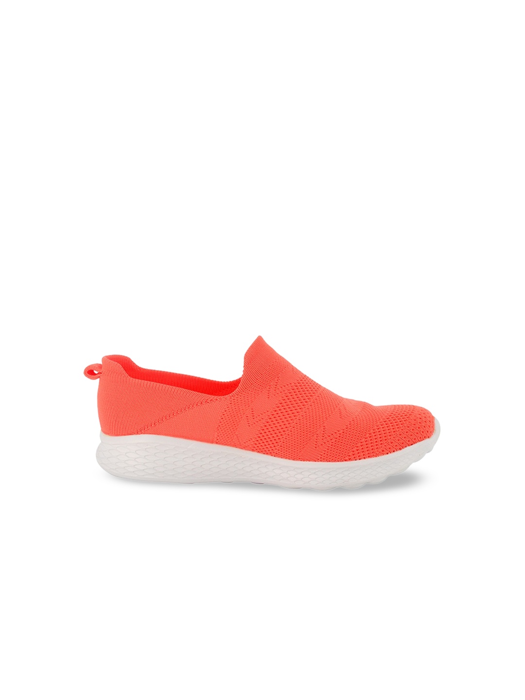 

Sparx Women Pink Woven Design Slip-On Sneakers