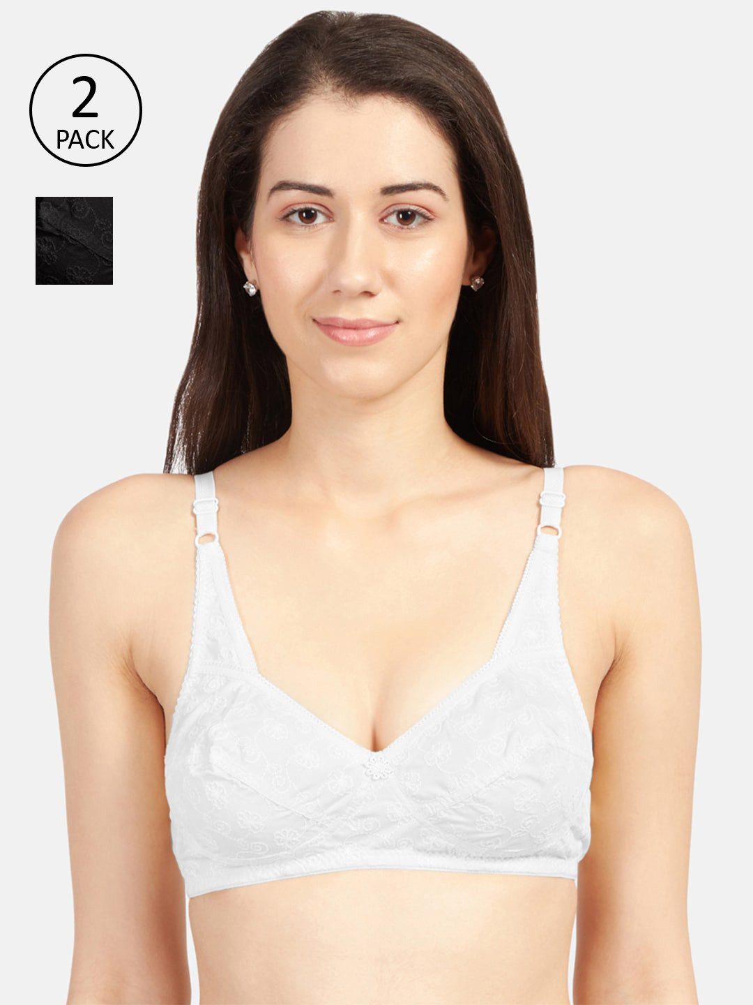 

Sonari Women Multi Bra, White
