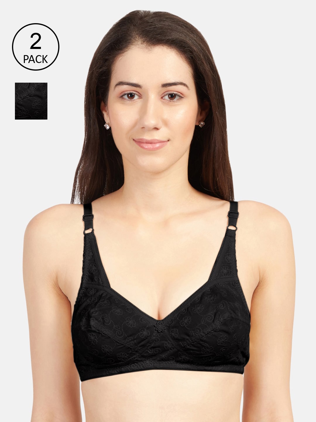 

Sonari Women Multi Bra, Black